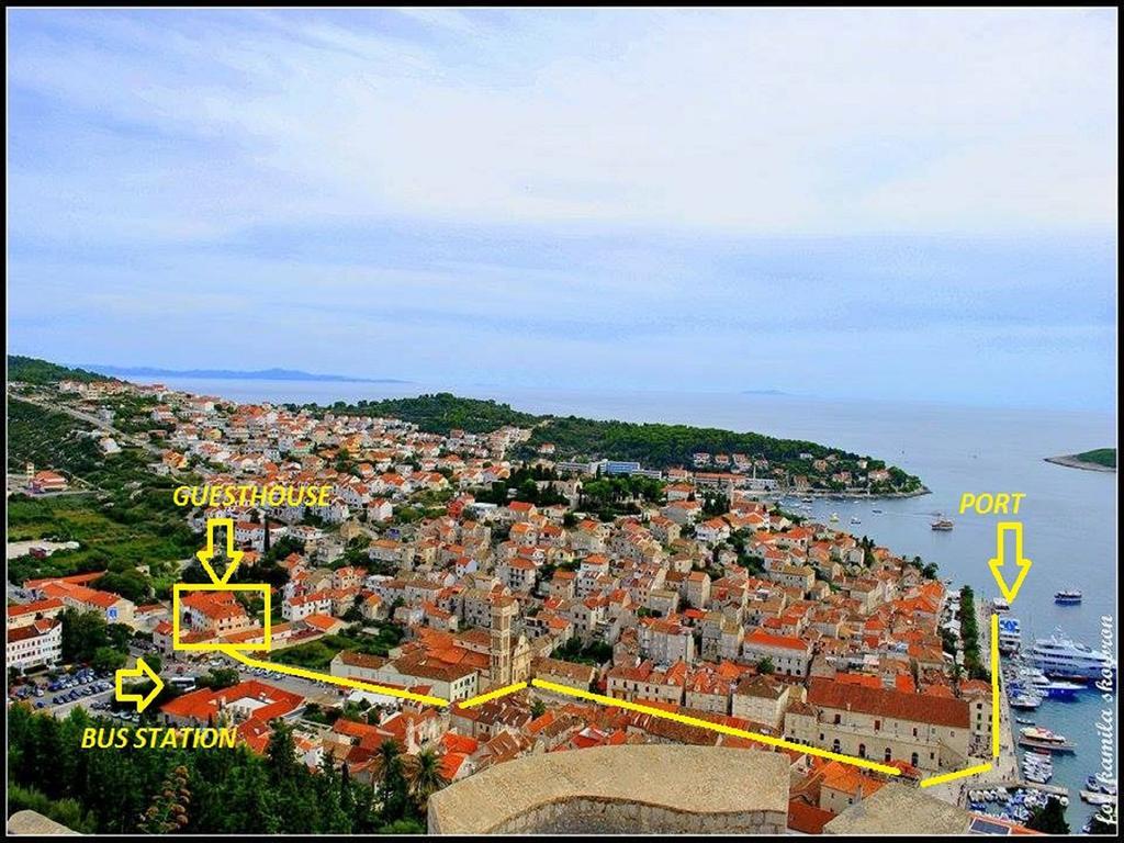 Guest House Zaninovic Hvar Town Exteriör bild